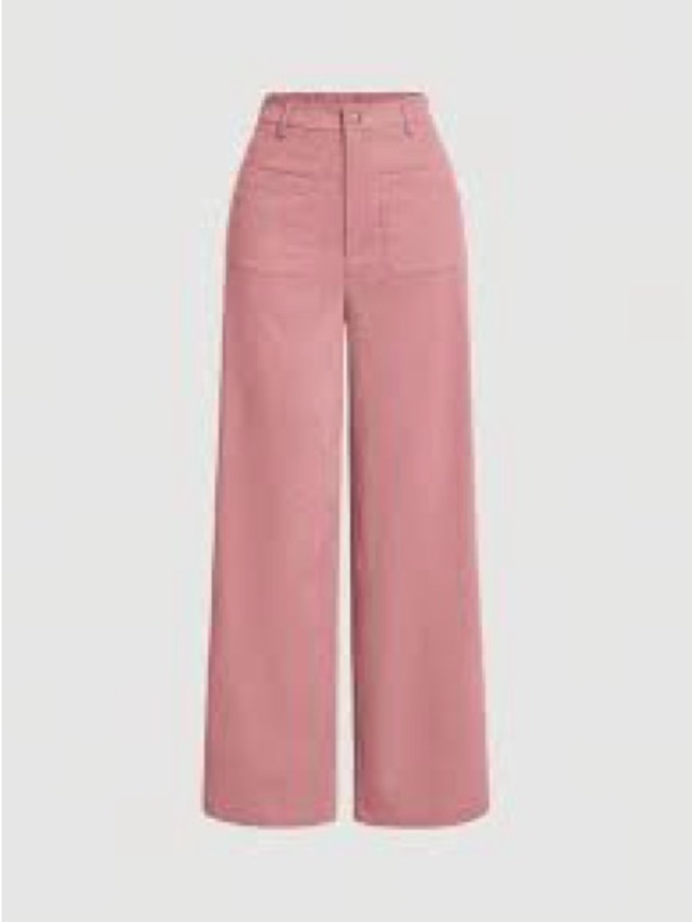 Amazon Wide-Leg Corduroy Pants - Dusty Rose